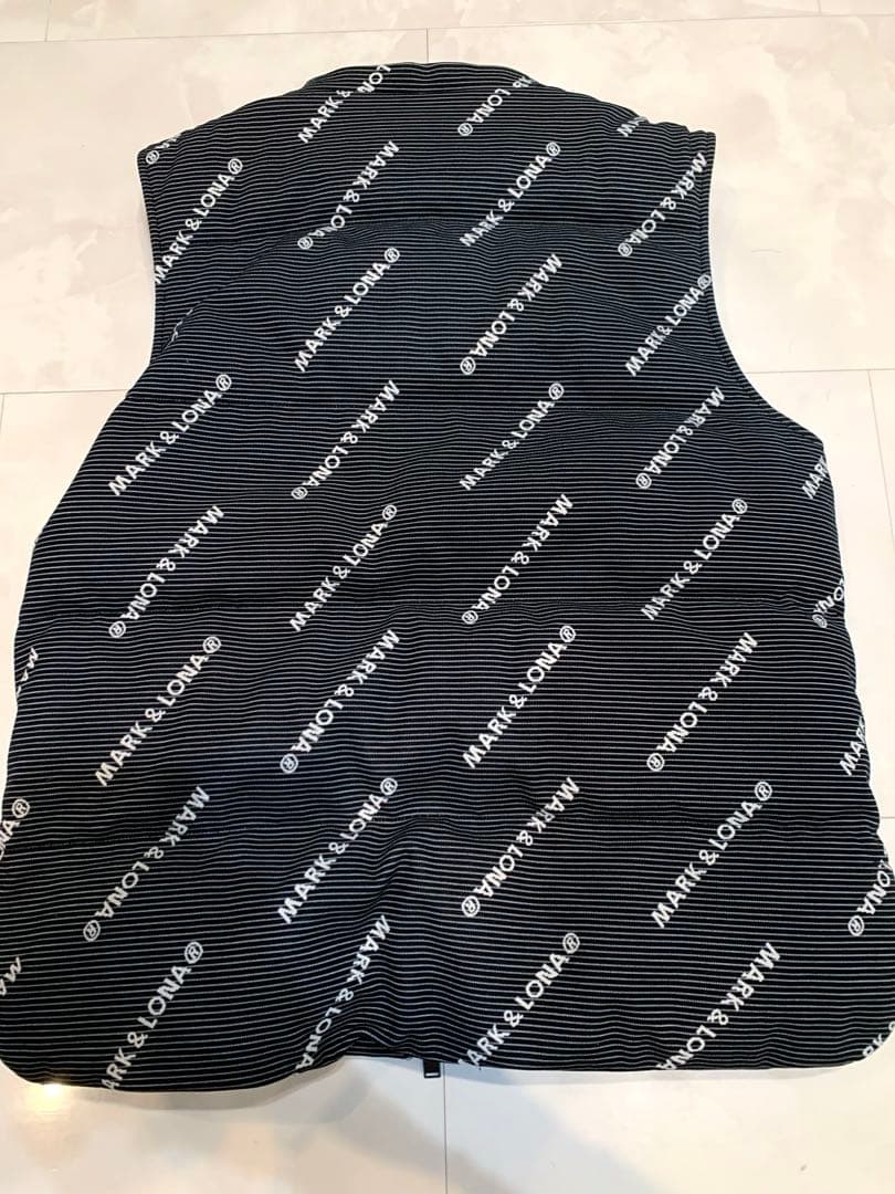 美品　正規品　マークアンドロナ　mark&lona ダウンベスト　46