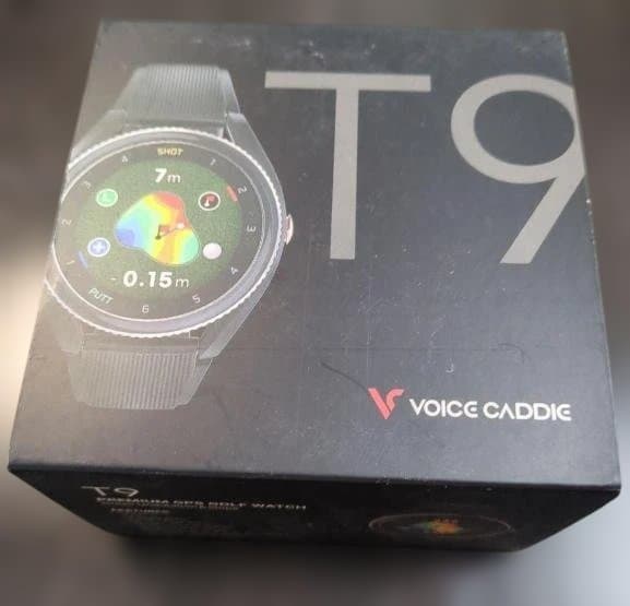 【新品・未開封】ボイスキャディ　GPSスマートゴルフウォッチ　T9 ブラック