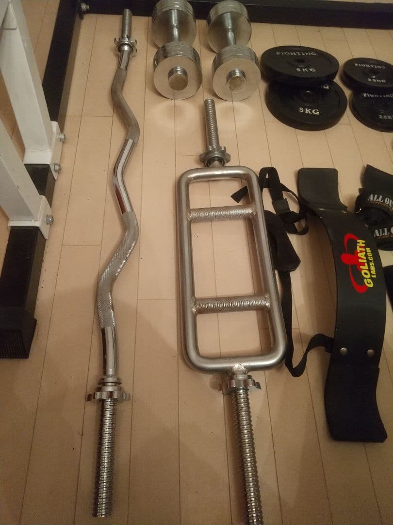 IROTEC パワーラック KENSUI オリンピックシャフト プレート 他色々