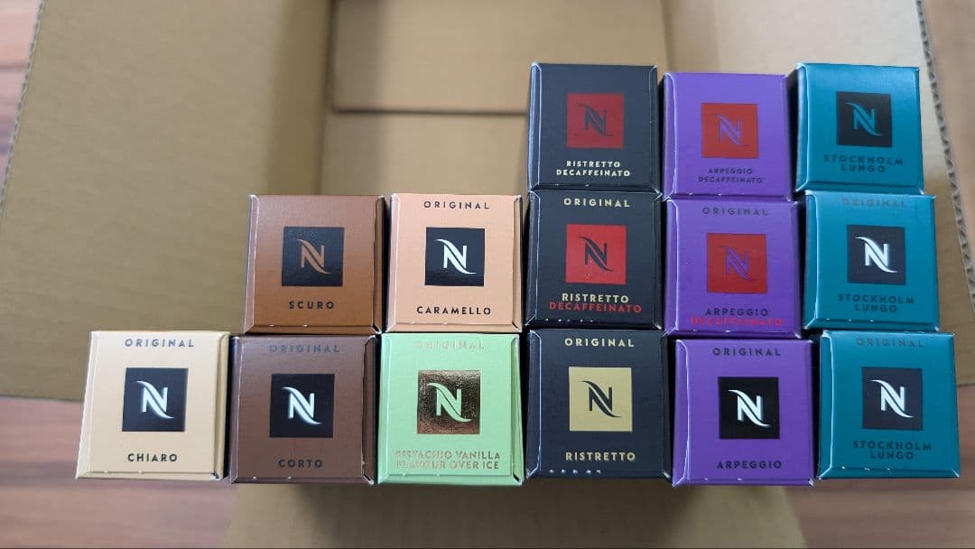 ネスプレッソ オリジナル 14本セット（140カプセル）