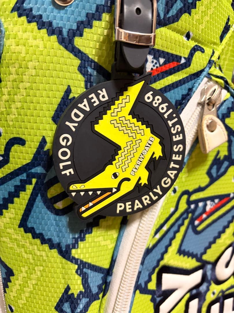 PEARLY GATES ゴルフバッグ ワニ柄