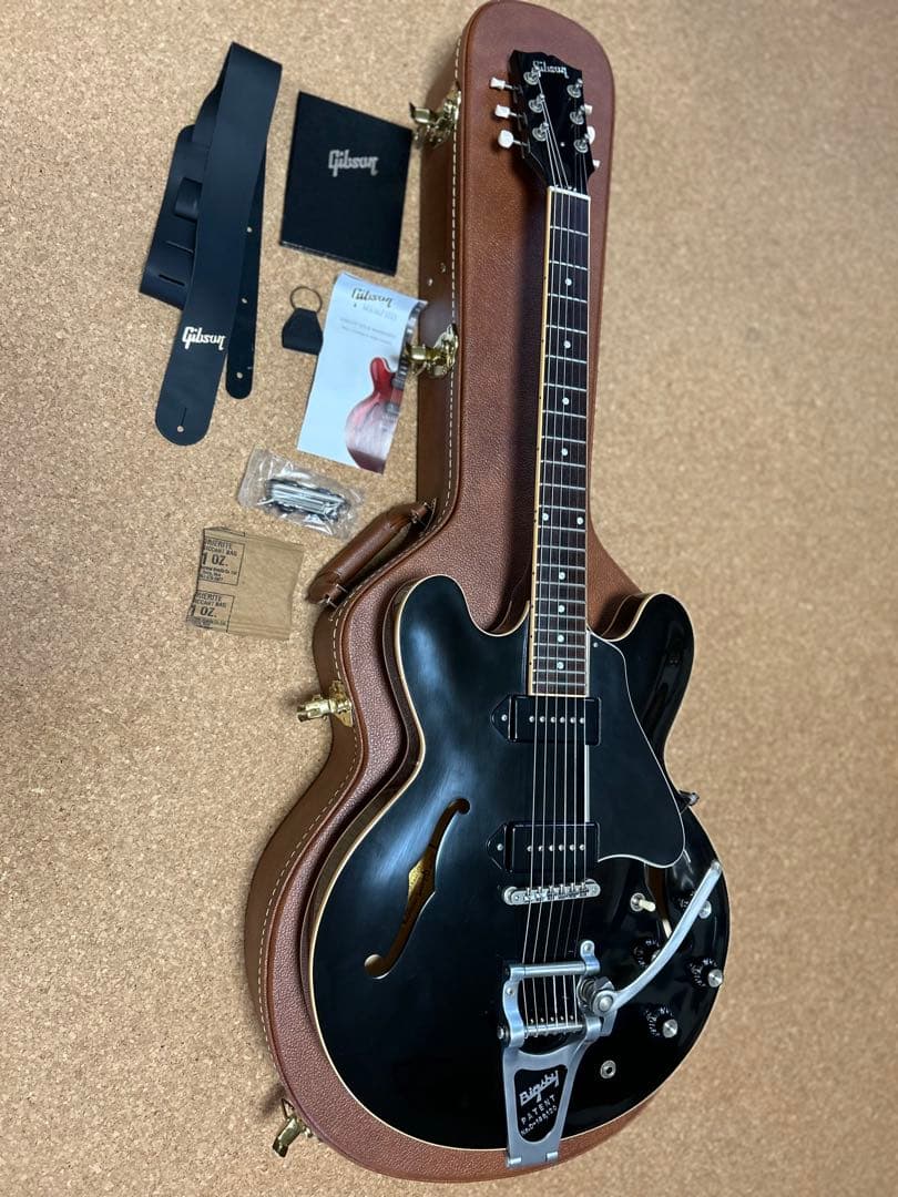ギター ES-330 Dot VOS Ebony w/Bigsby GIBSON