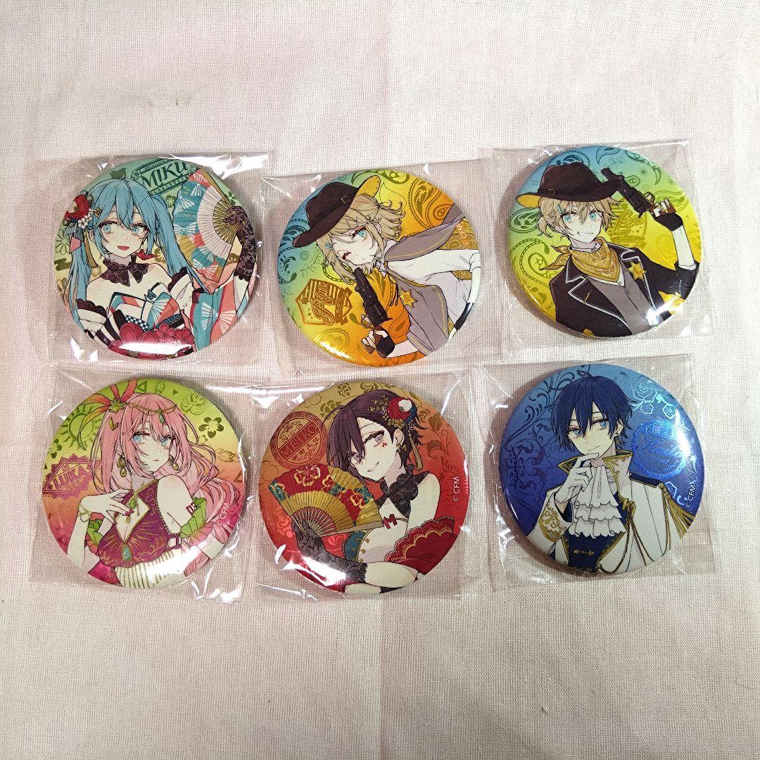 初音ミク　39culture2020 world　缶バッジセット