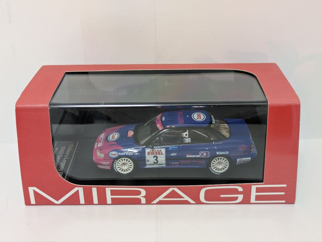 hpi MIRAGE 1/43 スバル レガシィ RS サンレモ 1993