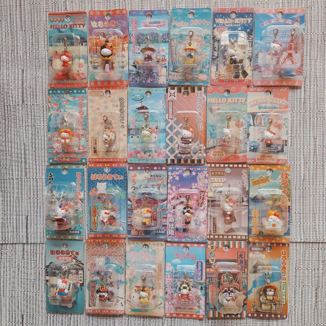 ご当地 ハローキティ ファスナーマスコット他104点 まとめ売り