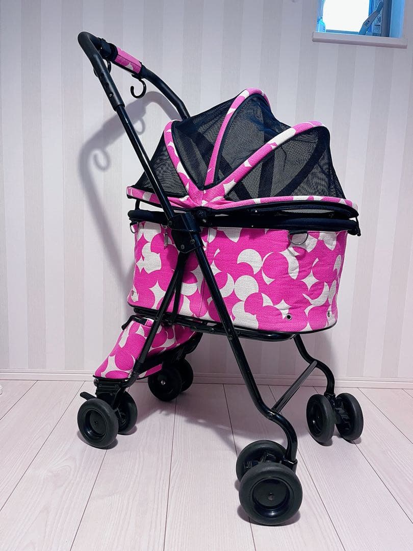 シャンアンジェ　天使のカート　ペットカート ピンク