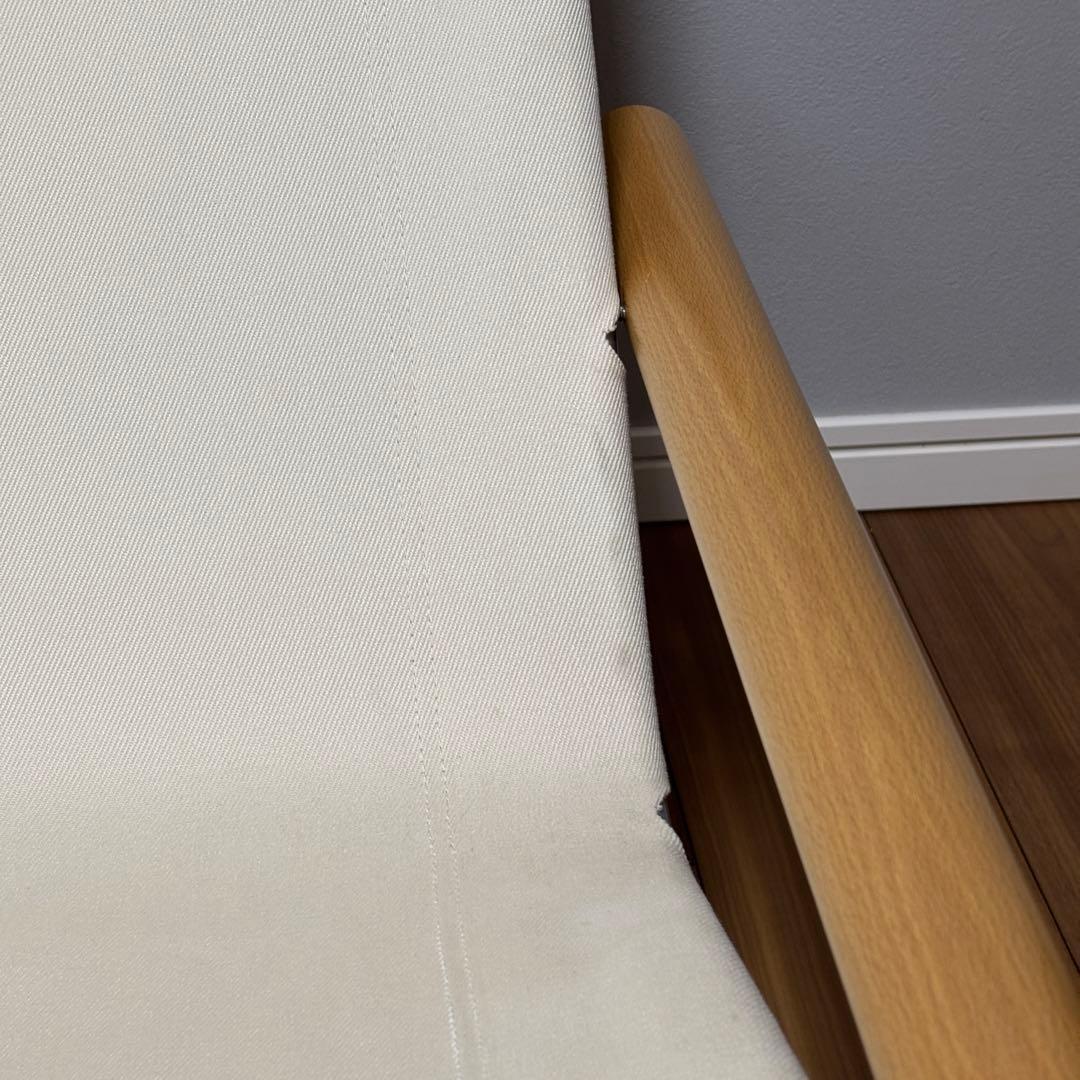 Nychair X ニーチェアX ホワイト ナチュラル 折りたたみ椅子