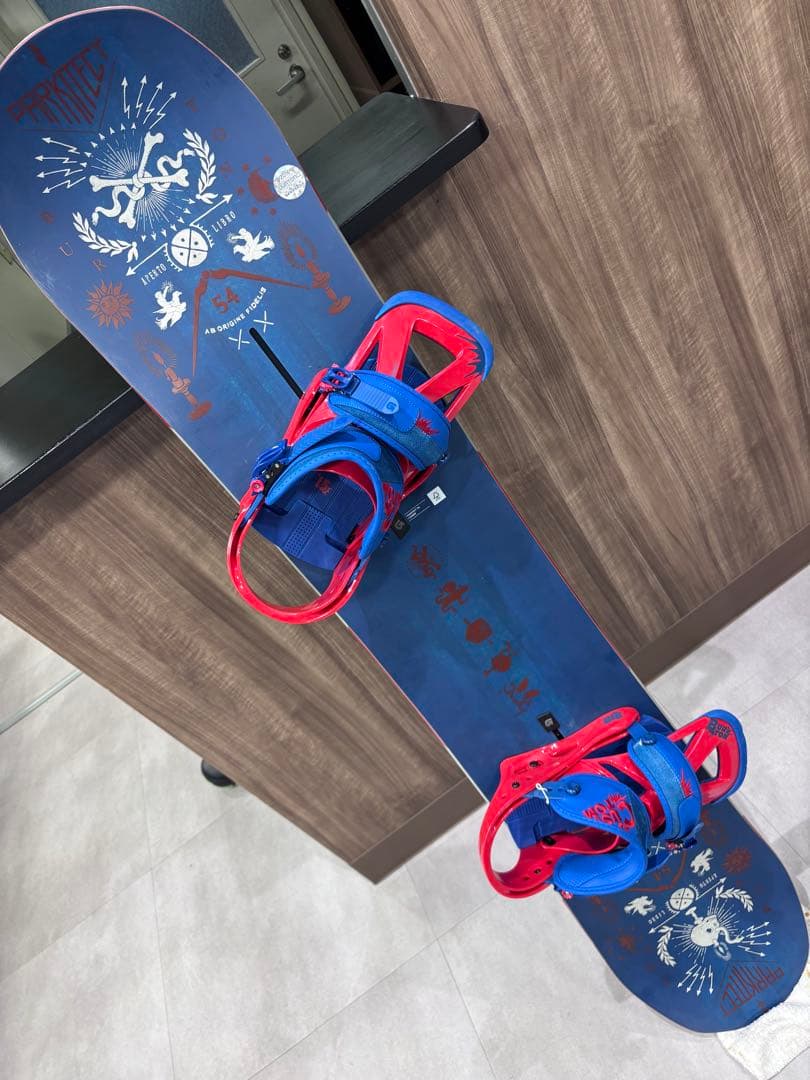 極美品✨Burton parkitect154cm &Burtonビンディング