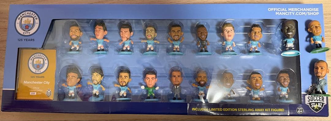 【サッカースターズ】マンチェスターシティホーム 550体限定