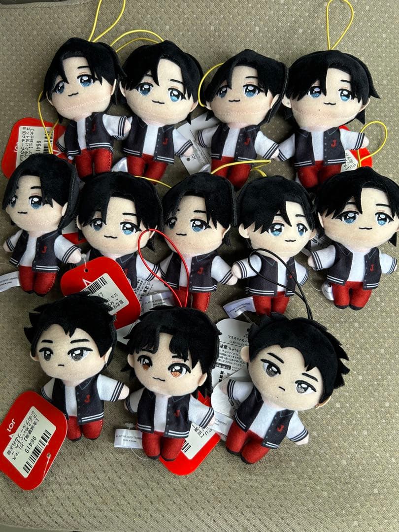 JO1 GIGO限定　マスコットぬいぐるみまとめ売り12個セット