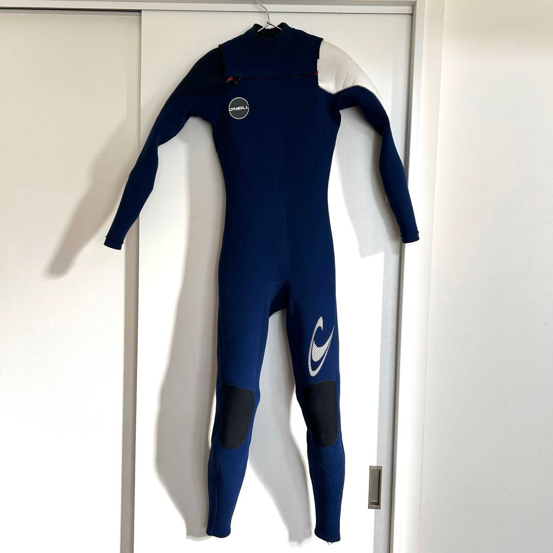 【美品】O'Neill フルスーツ ネイビー&ホワイト（明朝まで値引き中）