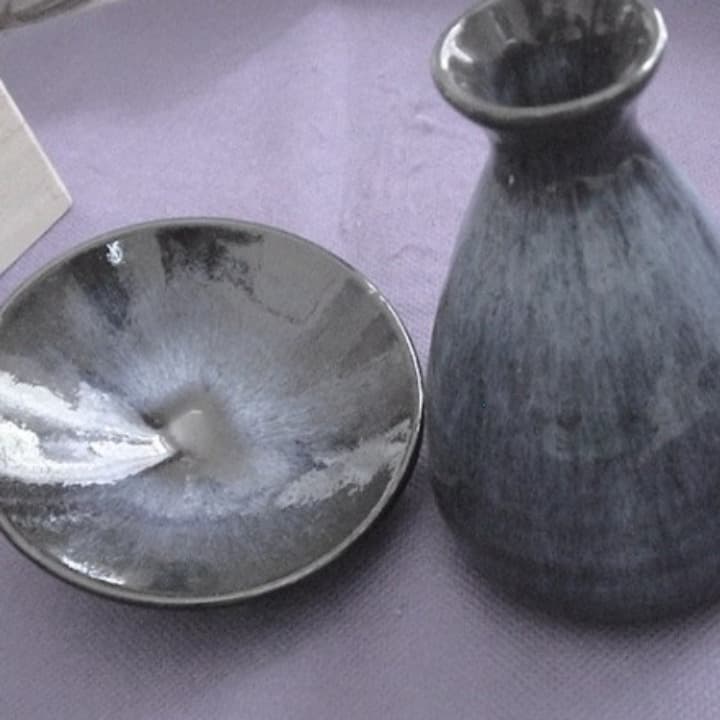 酒器 会津慶山焼 一点物 徳利 置ケ不の盃 そらぎゅう 伝統工芸/goo