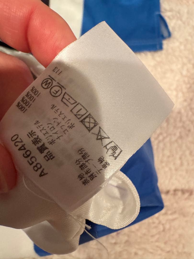 アルチビオ　ストライプ　ゴルフ 上下セット 38 黒　青