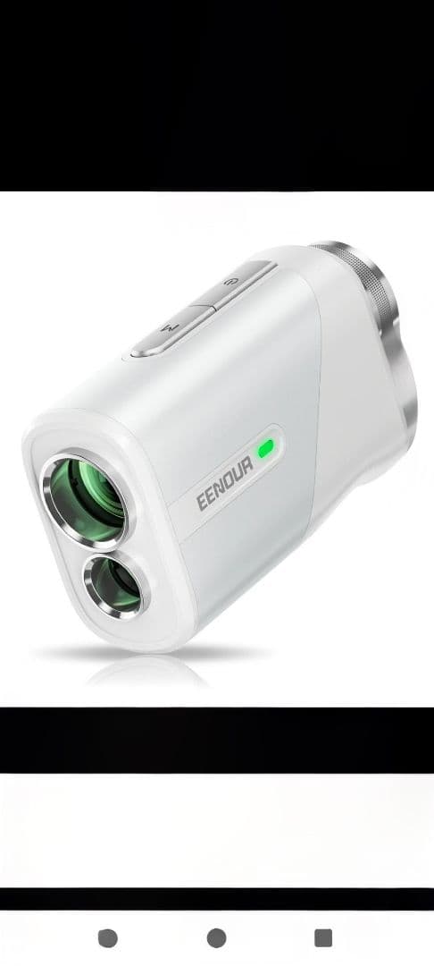 EENOUR ゴルフ用距離計 ホワイト