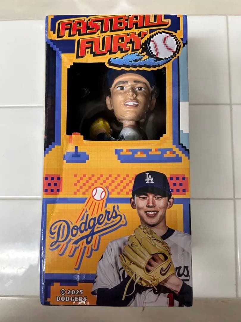 佐々木朗希　ドジャーズ　 ボブルヘッド