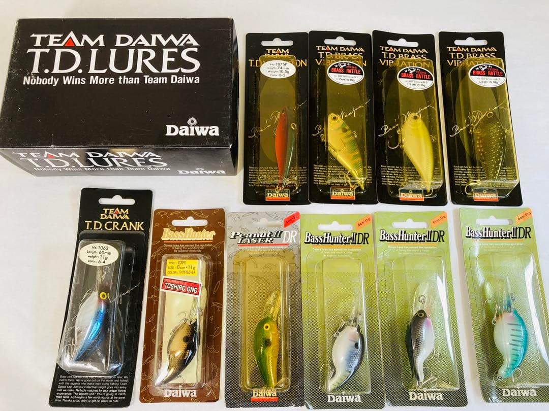 【新品未使用】ダイワ バスハンター バイブレーション バス釣りルアーセット