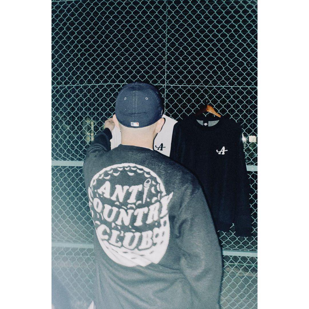 【新品・未使用】 ANTi COUNTRY CLUB TOKYO ニット 黒 M