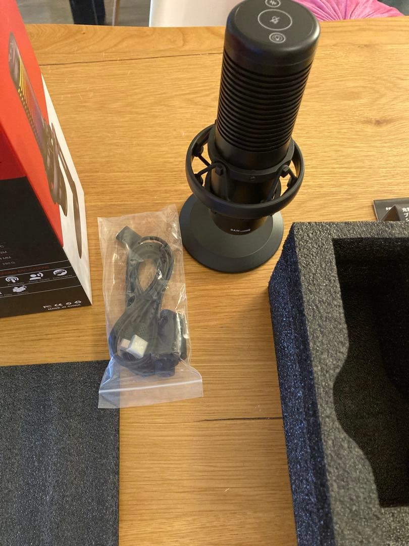 USBマイク ゲーミングマイク コンデンサーマイク PC