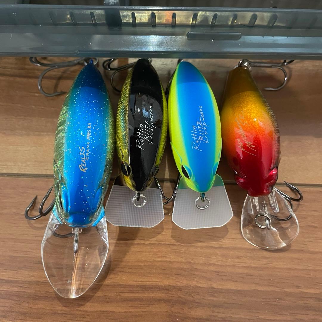 新品未使用　ルアー セット ケース ワーム付き