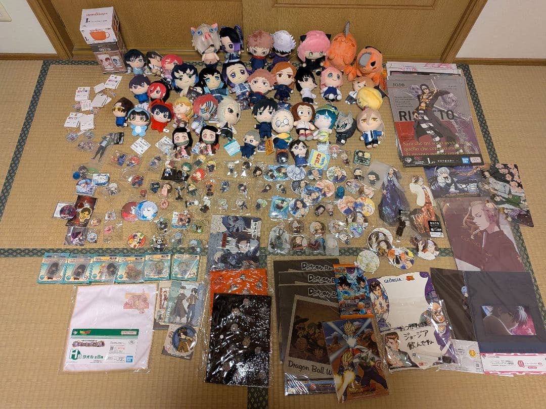 ジャンプ　鬼滅の刃　呪術廻戦　チェンソーマン　ブルーロック　ジョジョ　約207個