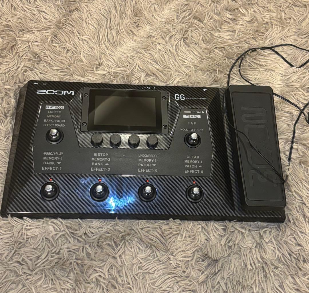 Zoom G6 ギターエフェクター