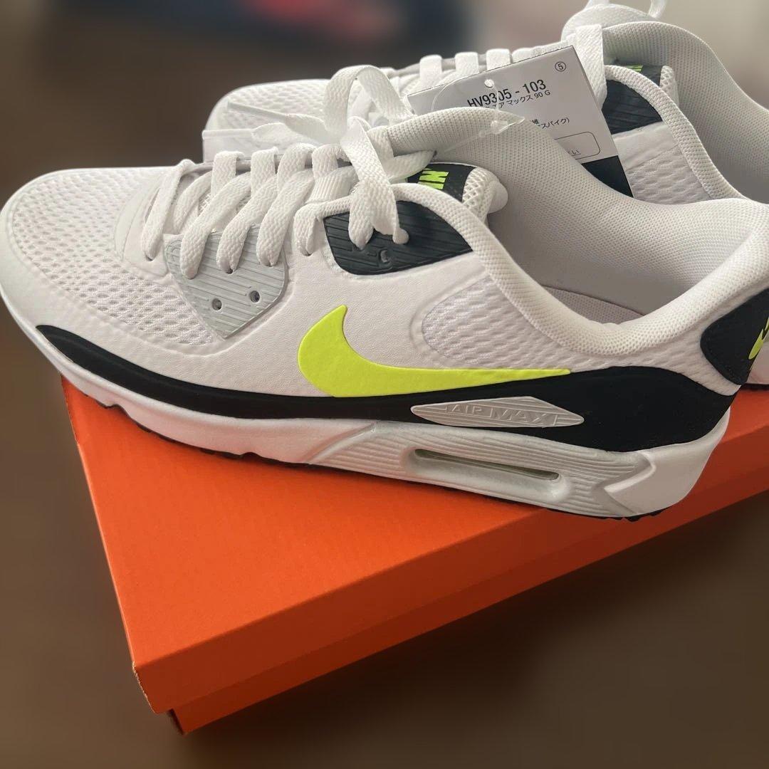 Nike Air Max シューズ ホワイト/ブラック/イエロー