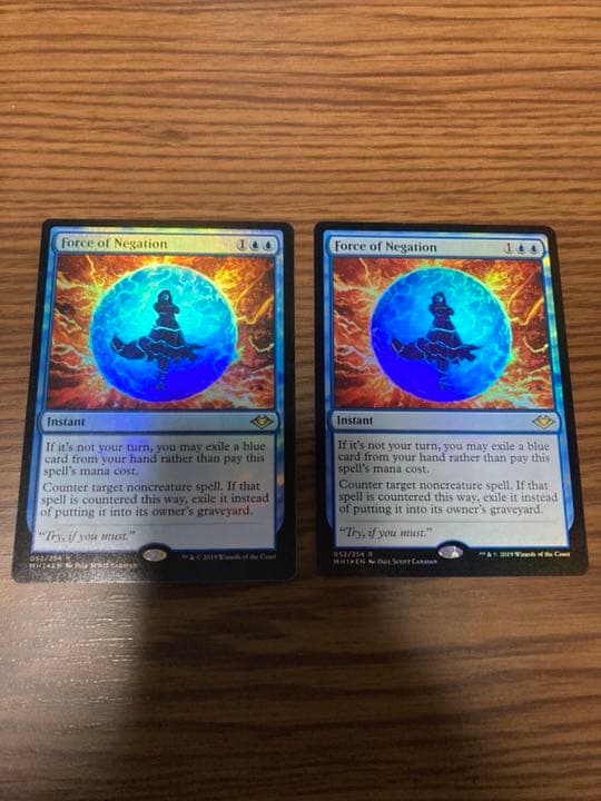 『MTG』否定の力　２枚セット