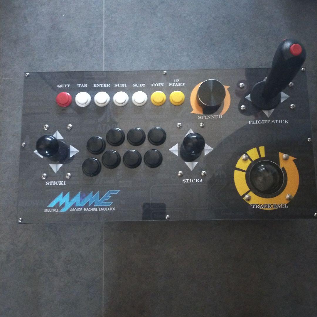 MAME アーケードコントローラー USB接続
