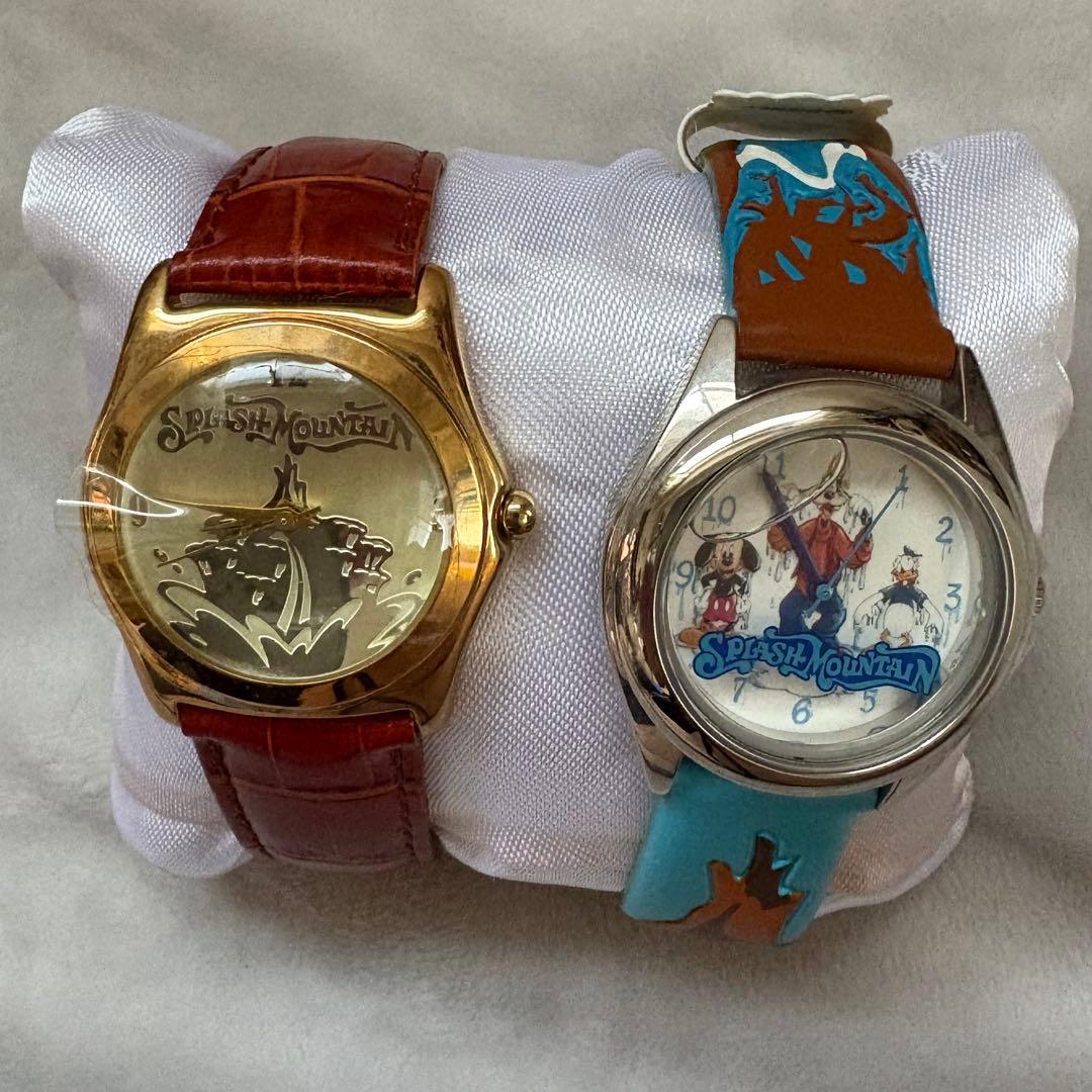 TDL 開園20周年記念 スプラッシュマウンテン 腕時計2本付 フィギュア レア