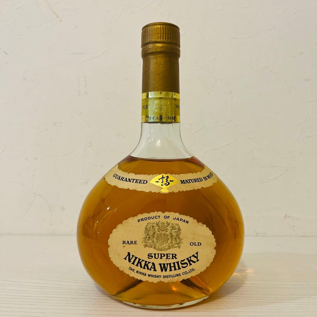 1970年代流通　スーパーニッカ　新品未開封　古酒　特級表記　日本橋表記