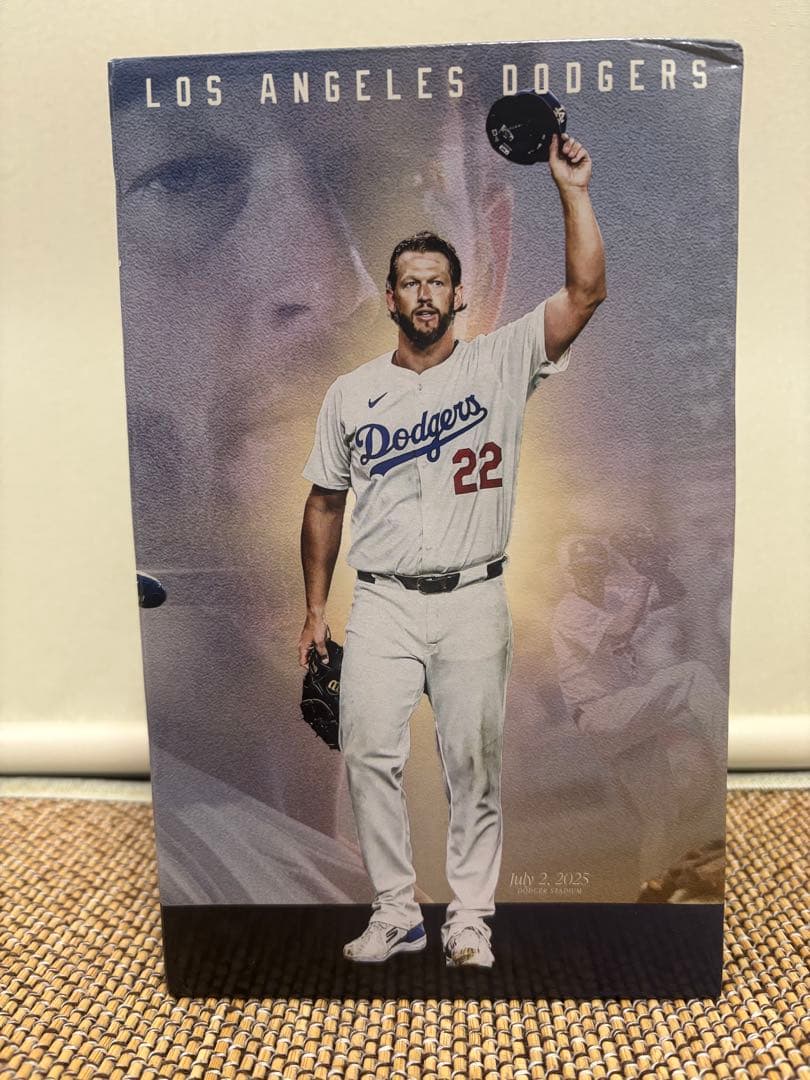 ドジャース　カーショー　3000奪三振　ボブルヘッド　来場者限定　スタジアム配布