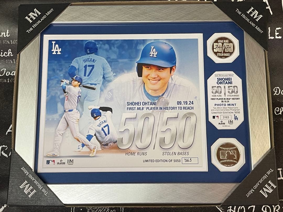 Shohei Ohtani 50/50 記念フォトミント 限定版5050