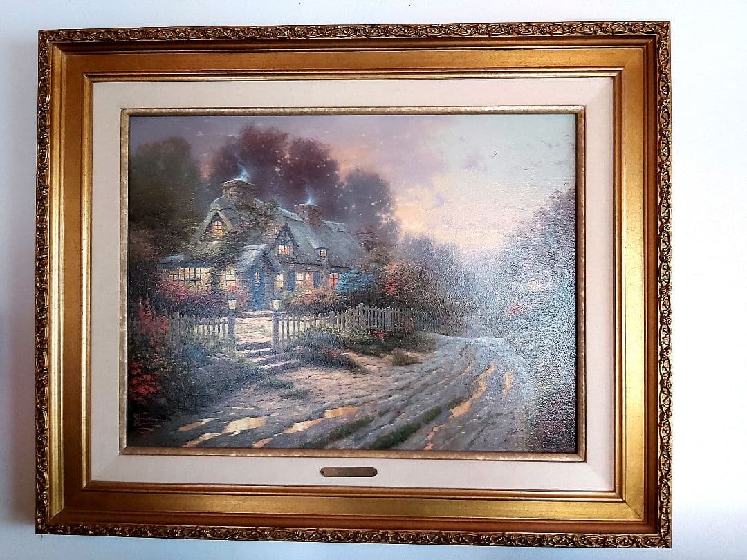 トーマス キンケード絵画 TEACUP COTTAGE