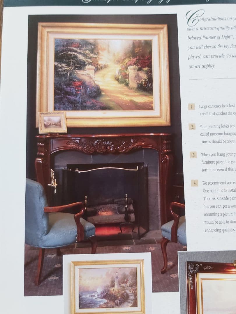 トーマス キンケード絵画 TEACUP COTTAGE