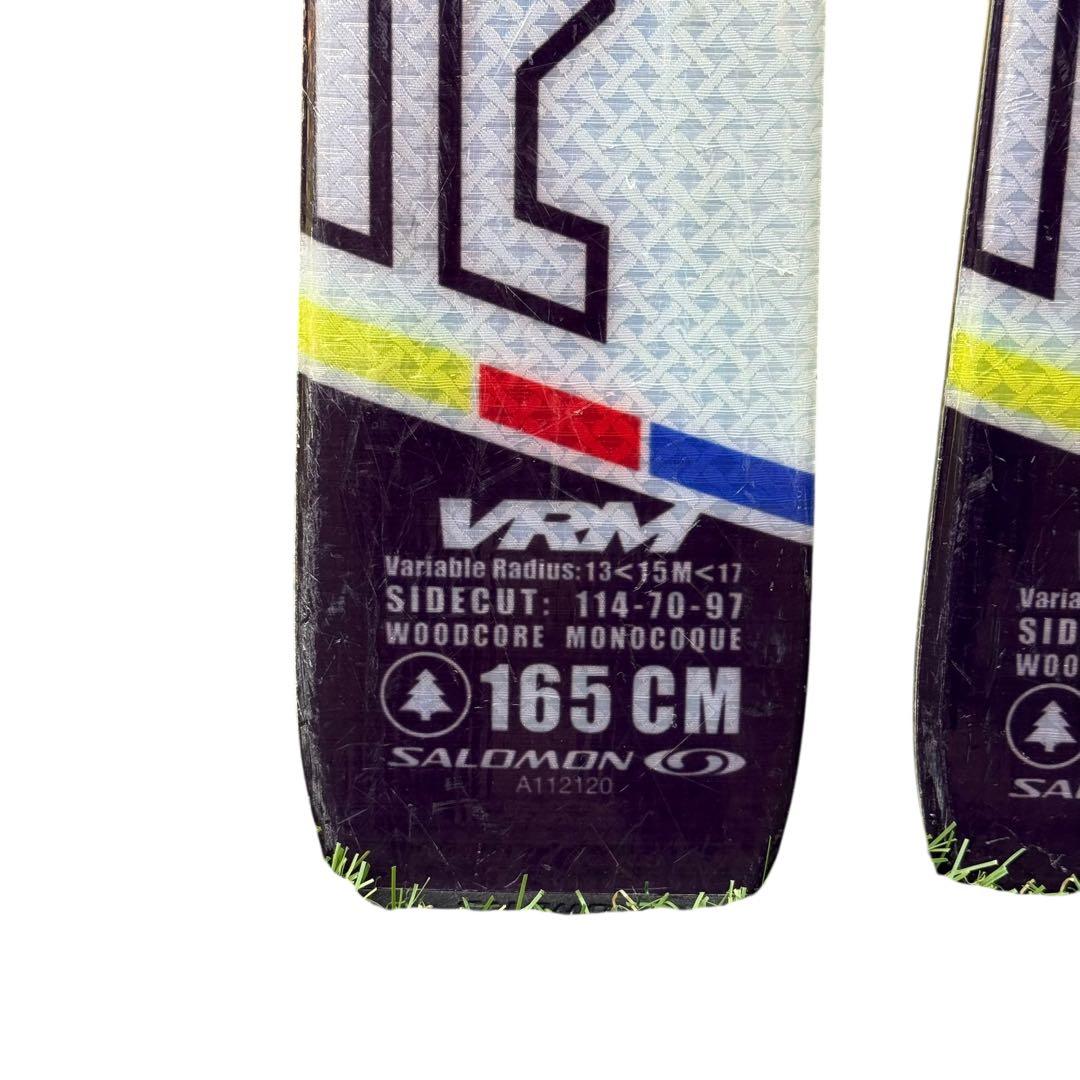 スキー SALOMON RACE24 165cm purple racers