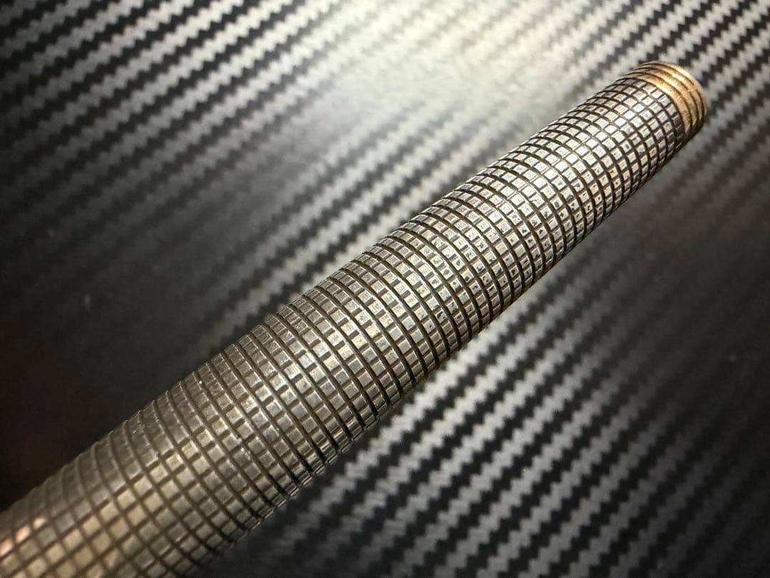 美品 パーカー 75 シズレ XF 極細字 万年筆 スターリングシルバー