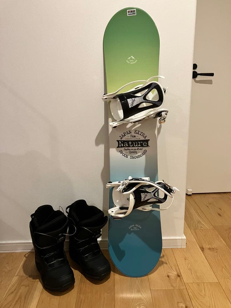 Spoonスノーボードセット キッズ　120センチ　３点セット