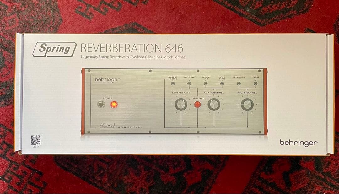 behringer REVERBERATION 646 ベーリンガー　DUB