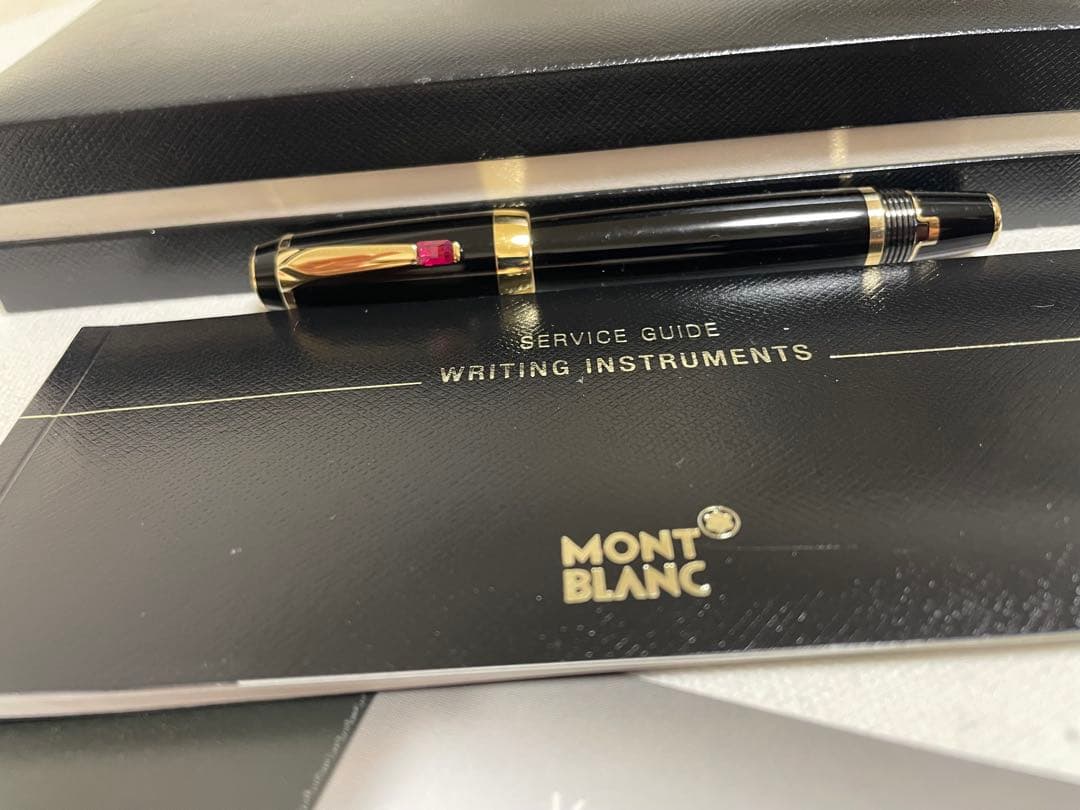 モンブランMONT BLANC 万年筆 ボエムルージュ k14