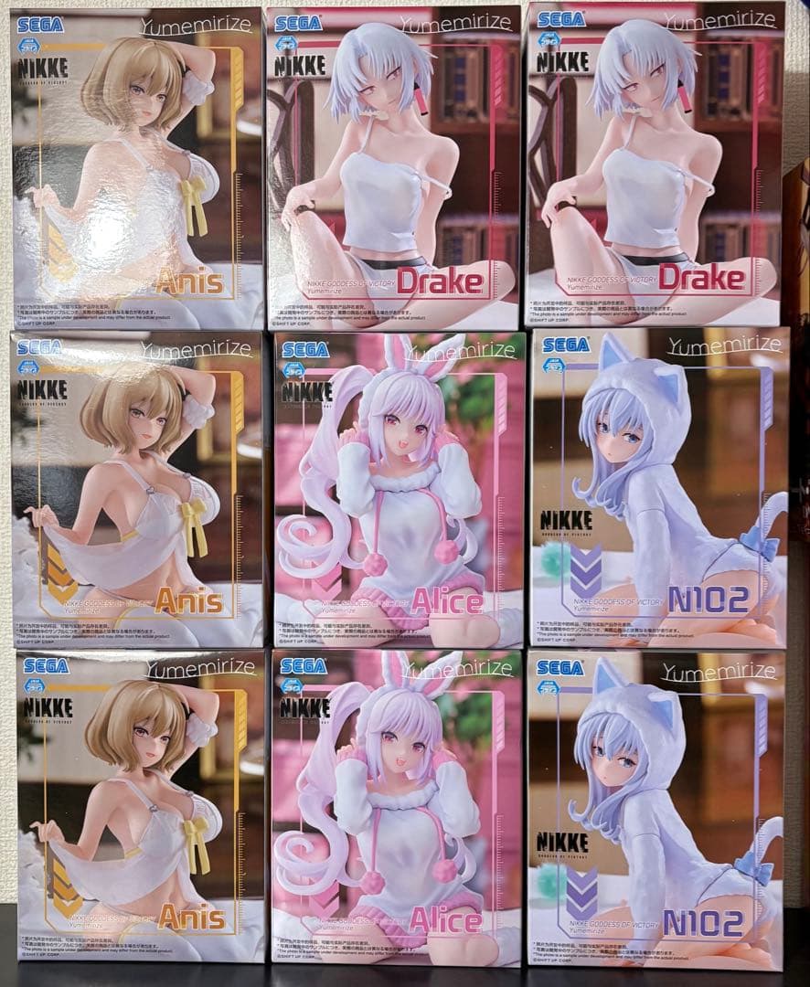 勝利の女神 NIKKE YUMEMIRIZE アニス N102 ドレイク アリス