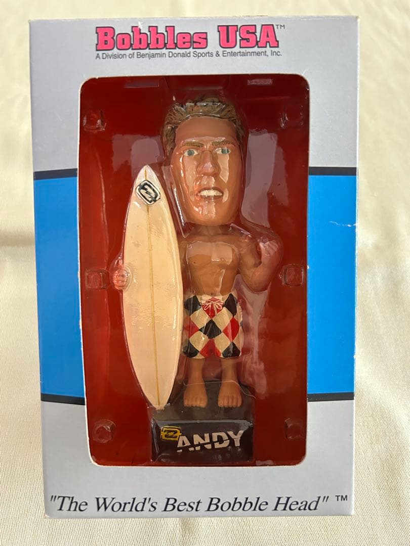 アンディ アイアンズ フィギュア サーフィン Bobbles USA 新品未使用