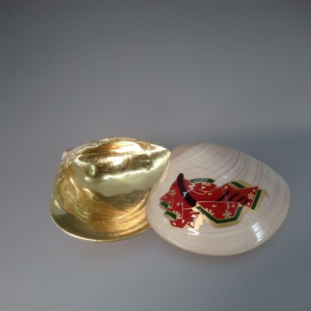 小野小町　蛤　香合