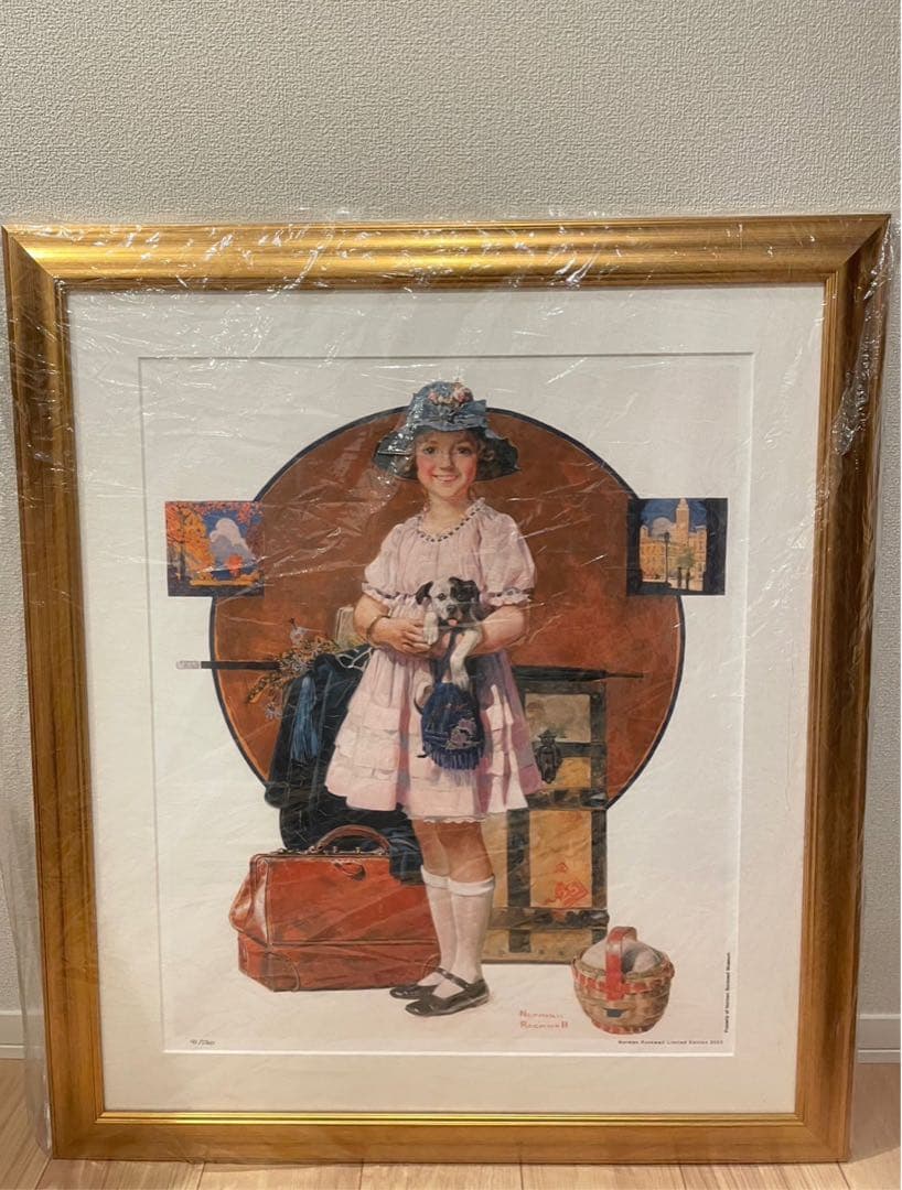 ノーマンロックウェルVacation is Over 美品