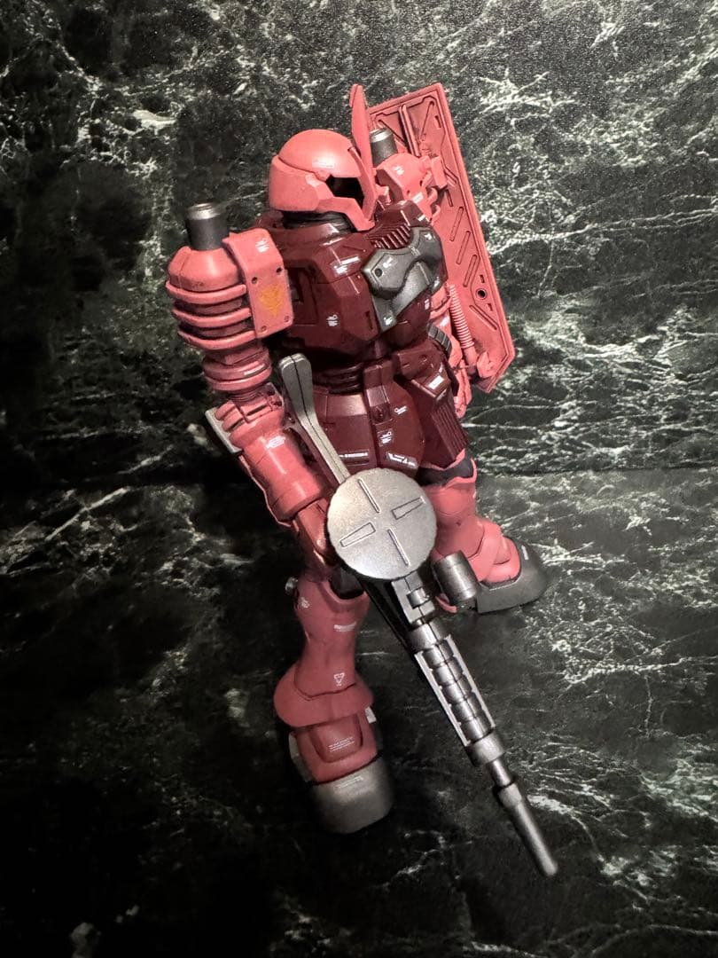 HG ヅダ　シャア専用カラー　塗装完成品　ガンプラ　プラモデル