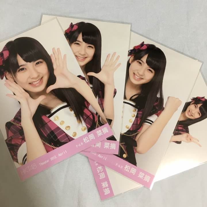 HKT48 松岡菜摘 月別生写真 画像3枚