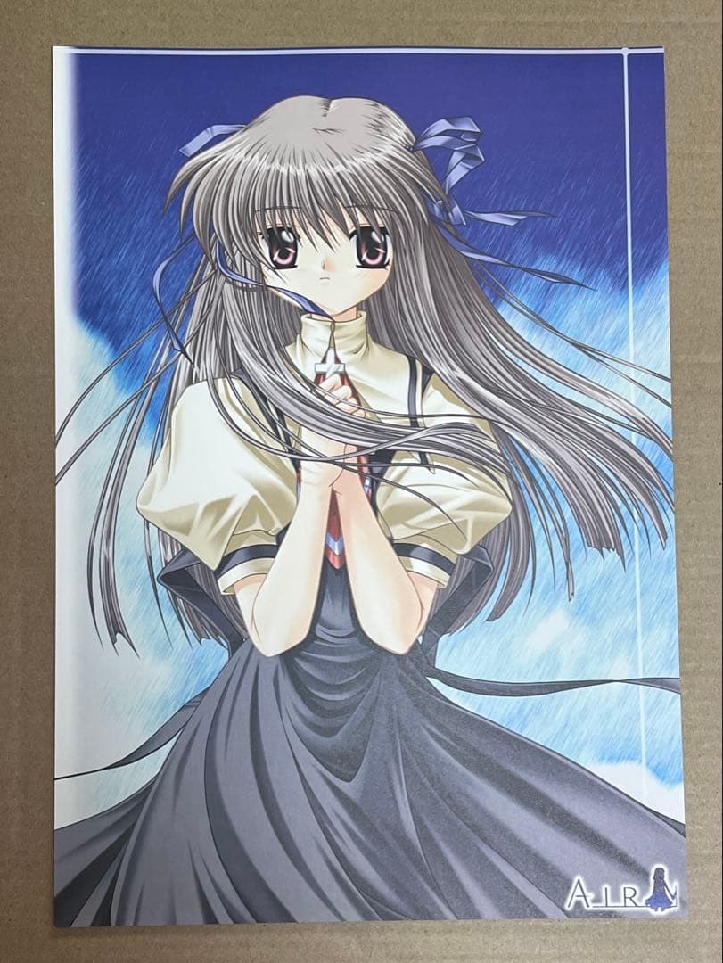 key AIR 当時物 複製原画 イラスト ビジュアル 6枚セット