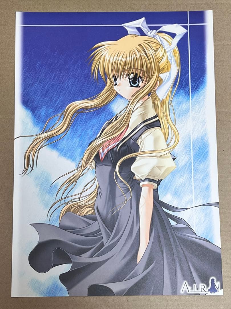 key AIR 当時物 複製原画 イラスト ビジュアル 6枚セット