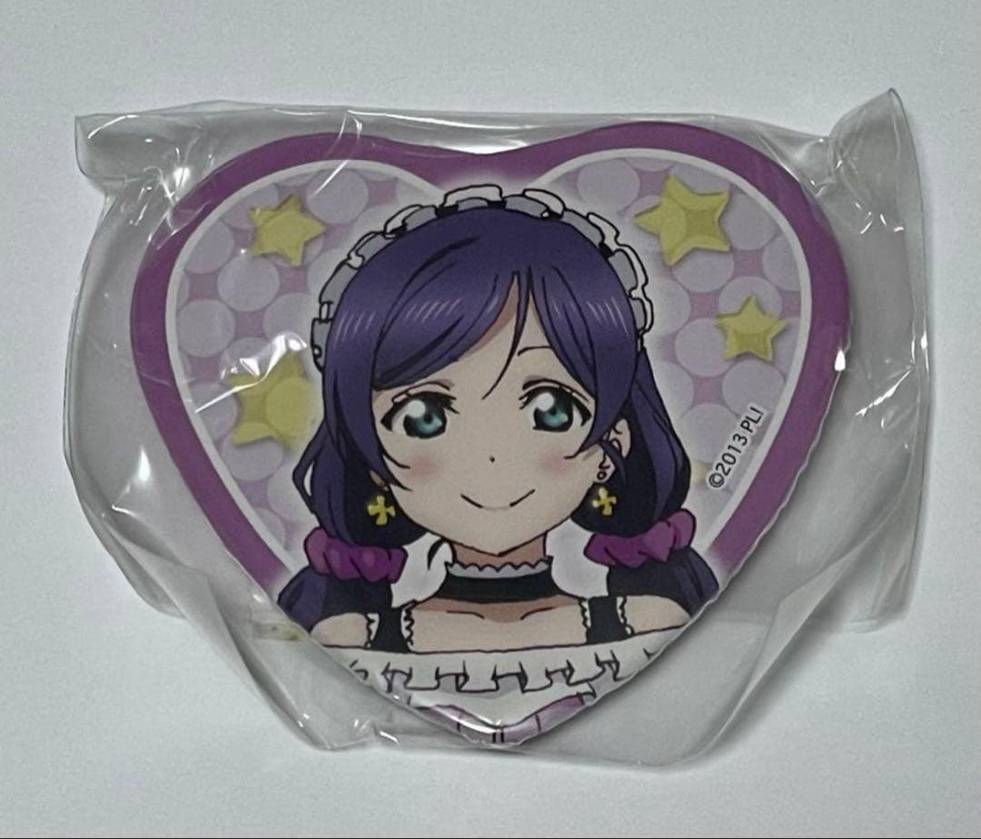 ラブライブ！μ's 5th LIVE ガチャ　ハート缶バッジ 東條希