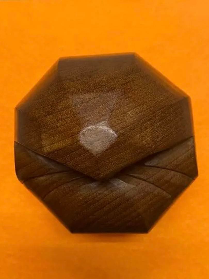 讃岐一刀彫　宗家　山中象堂　達磨　置物