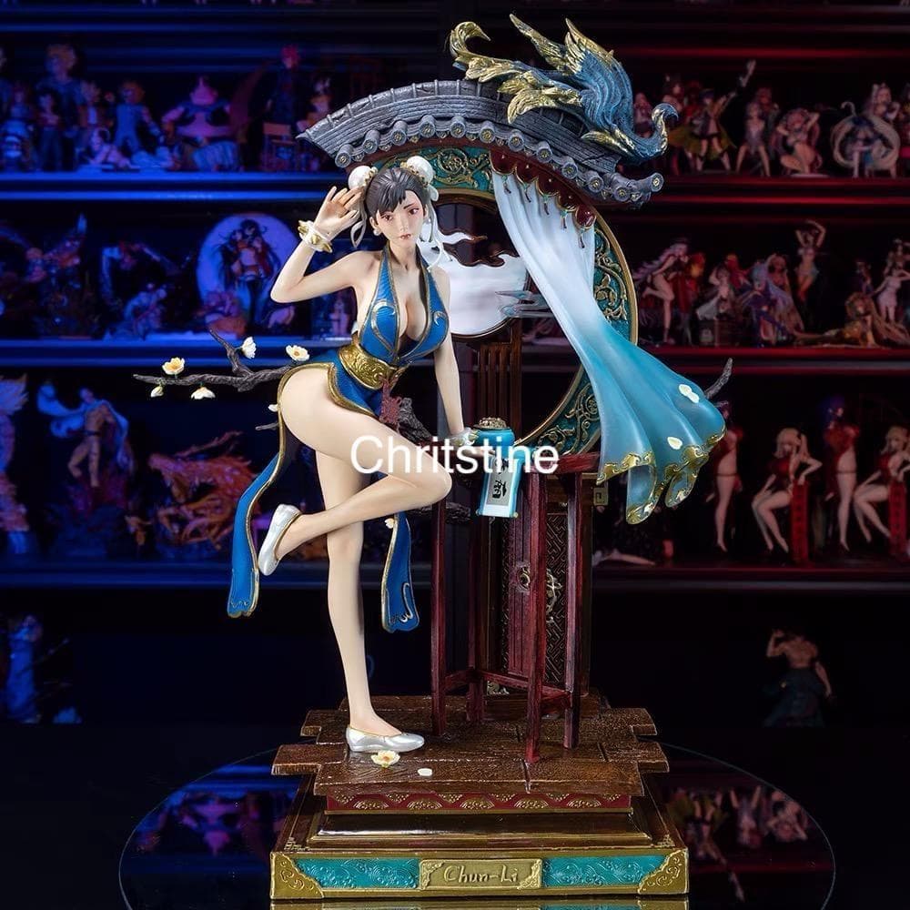 ストリートファイター 春麗海外限定1/4 生足 フィギュア 海外モデル